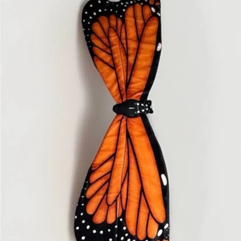 Monarch Butterfly Wings Plush Costume Cosplay Halloween Youth 48” Anime Game